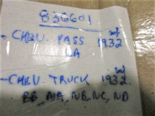 Charger l&#39;image dans la galerie, Chevrolet 1932 connecting rod babbit bearing 32 GM # 836601 Pass Truck ( ONE )
