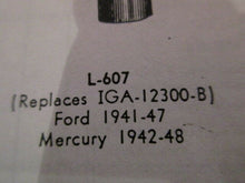 Load image into Gallery viewer, NORS FOMOCO Condenser Ford Mercury 41 42 46 47 48 repl. IGA-12300-B VF L-607  Shipping include
