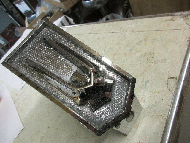2255518 1963 Imperial trunk lid crest lock  61 62 63 64 65 66 67 68 69 70 71 72