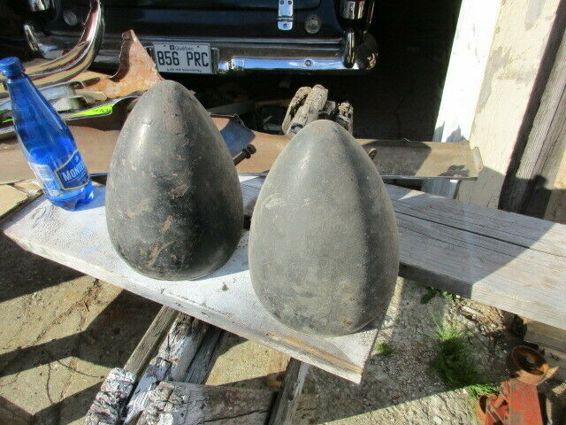 37 Hudson OEM vintage headlamp bucket 30's Mopar GM pair 35 36 37 38 39 40