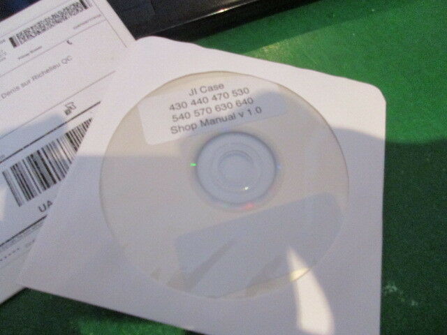 CD PDF Case tractor shop manual 430 440 470 530 540 570 630 640