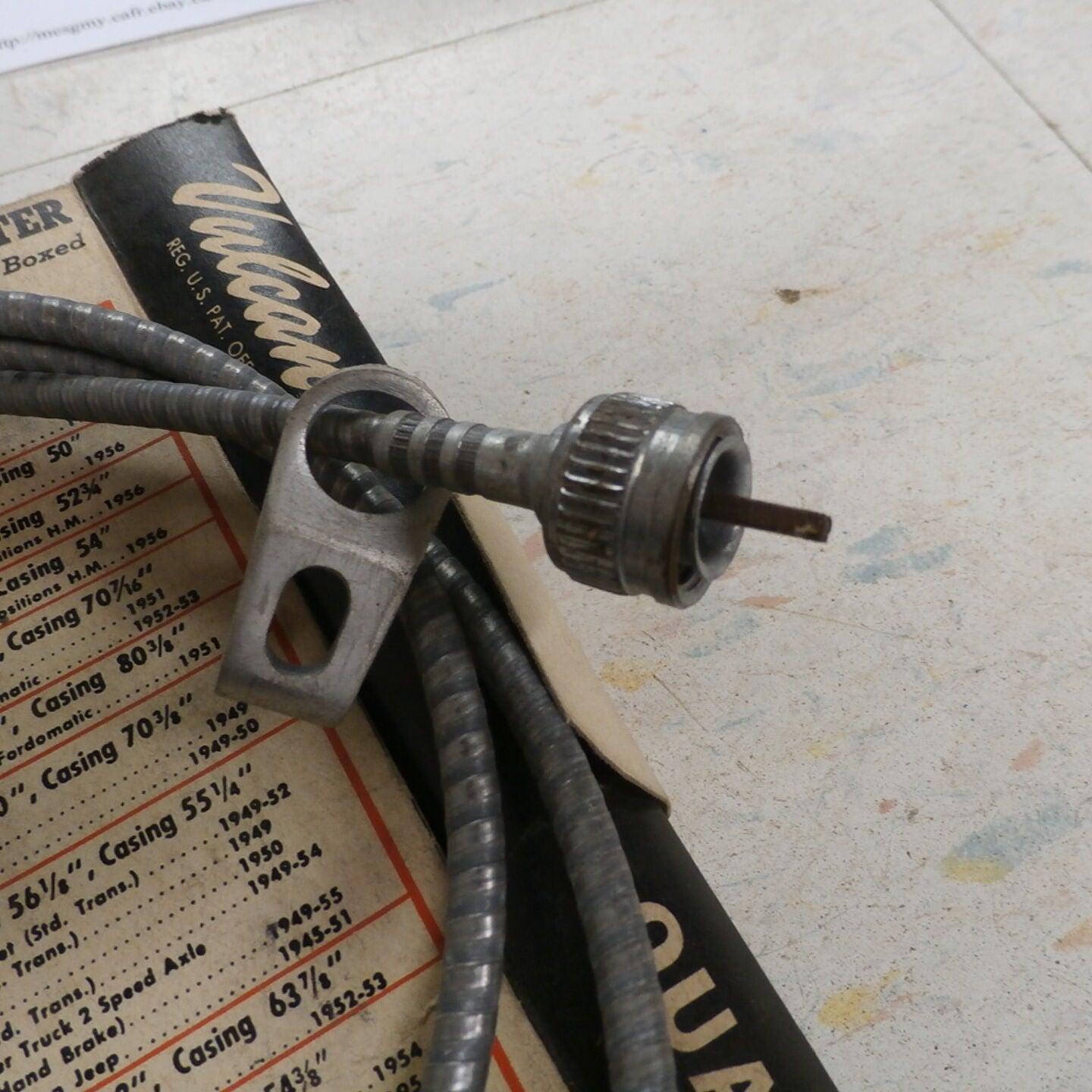 Fomoco NORS 1956 Ford all model except Thunderbird speedometer cable C