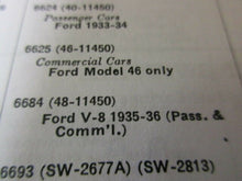 Charger l&#39;image dans la galerie, 35 36 NOS NORS Fomoco Ford 1935 1936 pass &amp; comm. starter switch 48-11450
