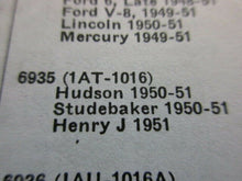 Charger l&#39;image dans la galerie, 6935 NOS Distributor rotor Hudson Studebaker Henry J 50 51  replace 1AT-1016
