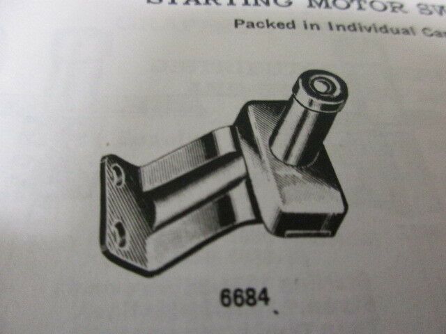 35 36 NOS NORS Fomoco Ford 1935 1936 pass & comm. starter switch 48-11450