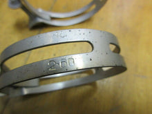 Charger l&#39;image dans la galerie, 2 1/2 (2.60) inch  Pair vintage hose clamps GM Mopar FOMOCO heater
