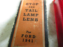 Charger l'image dans la galerie, FOMOCO NORS Ford 1941 tail lamp lens glass 41    MADE IN USA  SHIPPING INCLUDE
