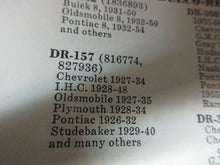 Charger l&#39;image dans la galerie, Chevrolet Olds Pontiac Studebaker Plymouth 26 27 28 29 30 31 32 33 34 35 36 3740
