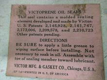 Load image into Gallery viewer, NORS Chevrolet 1957 Corvette oil seal repl. 3739435 57 rear wheel seal  SS46109 SHIPPING INCLUDE
