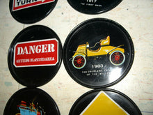 Charger l&#39;image dans la galerie, Automobilia drink service platter Old timers17 14 OLDS Duryea Ford Nash Willys K

