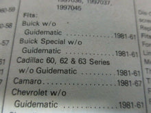 Charger l&#39;image dans la galerie, Chevrolet Pontiac Buick Olds Cadillac Jeep 61 62 63 64 65 66 67 68 69 70 71  83
