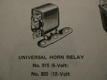 Charger l'image dans la galerie, OEM 6v horn relay GM Mopar Fomoco Packard Studebaker Kaiser Frazer Mapco 915 50$ shipping include
