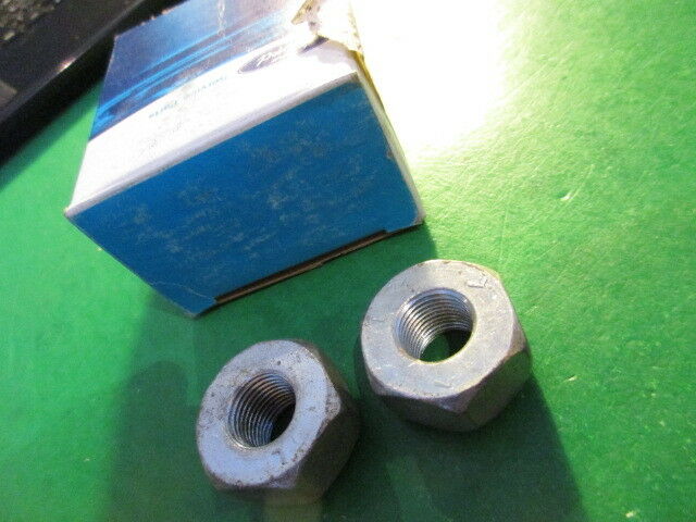 2 NOS wheel nuts Fomoco C7TZ-1121-C Ford Mercury truck 64 65 66 67  68 69 70 -89