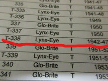 Charger l'image dans la galerie, oem NORS tail lamp glass 1942 1946 1947 Oldsmobile model 66 68 76 78  42 46 47
