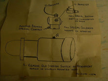 Charger l'image dans la galerie, NORS GM Chevrolet solenoid switch replacement kit  (foot starter) pass truck 3o's 40's 50's Shipping include
