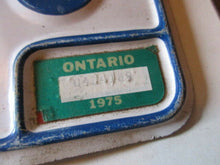 Charger l&#39;image dans la galerie, 1973 Canada vintage collectible Ontario license plate  73 JAT
