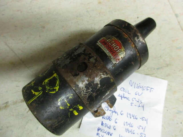 6v coil Mopar Chrysler Desoto Dodge Packard Plymouth 46 47 48 49 50 51 52 53 54
