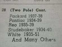 Charger l&#39;image dans la galerie, 1902105 field coil GMC International Mack Federal Reo White 34 35 36 37 38 39
