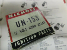 Charger l&#39;image dans la galerie, AMC GM Jeep Studebaker 53 54 55 56 57 58 59 60 61 62 63 65 12v horn relay UN-153
