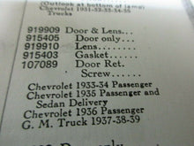 Charger l'image dans la galerie, OEM Guide # 919910 NOS lens glass tail lamp Chevrolet 33 34 35 36 GMC 37 38 39
