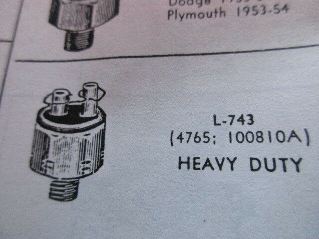 Chrysler DeSoto Dodge Plymouth Ford Nash 37 38 39 40 41 42 46 47 48 49 50 51 52