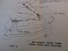 Charger l&#39;image dans la galerie, CFDH-18441-A turn signal kit Mercury Ford Thundebird Lincoln 54 55 56 57 58 59
