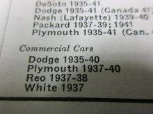 Charger l&#39;image dans la galerie, Checker Frazer Hudson Kaiser Nash Packard Willys 38 39 40 41 42 46 47 48 49 -64
