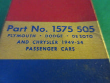 Charger l&#39;image dans la galerie, 1575 505 Mopar NOS acc. pedal Chrysler DeSoto Dodge Plymouth 49 50 51 52 53 54
