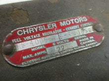 Charger l&#39;image dans la galerie, Autolite VRB-4005-A DeSoto Dodge Chrysler Plymouth 1937 regulator voltage 6v
