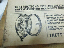 Load image into Gallery viewer, NORS Safe T Flector headlamp reflector 5 diam. inch Mopar GM Fomoco 60's 70's  shipping include
