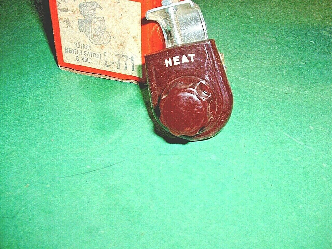 6 v heater switch GM MOPAR FOMOCO 54 53 52 51 50 49 48 47 46 42 41 40 39 38 37 6