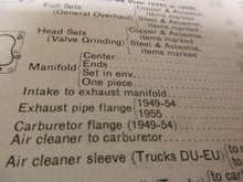 Charger l&#39;image dans la galerie, Carter B&amp;B carburetor gasket Mopar 37 38 39 40 41 42 46 47 48 49 50 51 52 53 54
