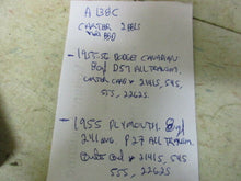 Charger l&#39;image dans la galerie, Carter NORS Carburetor rebuilt kit Plymouth Dodge (can.) 1955 1956 55 56 A138C
