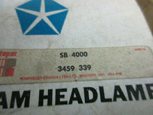 Charger l&#39;image dans la galerie, 4000 Mopar 3459339 4 headlamp system Chrysler Dodge Plymouth 70&#39;s 80&#39;s 90&#39;s

