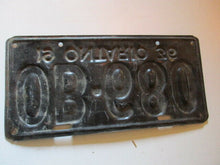 Charger l&#39;image dans la galerie, Canada vintage collectible Ontario license plate 1936 360
