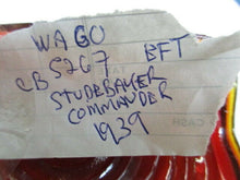 Charger l'image dans la galerie, OEM Tail lamp glass lens Wago CB 5267 1939 Studebaker Commander 39
