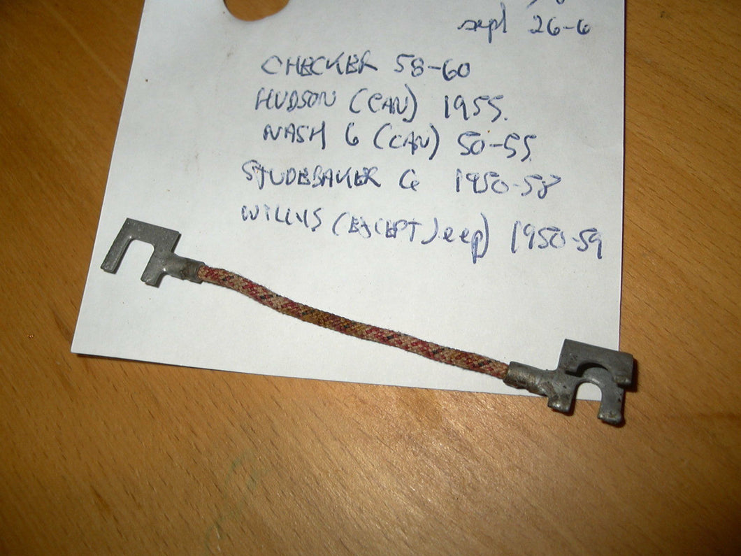 Checker Hudson Nash Studebaker Willys 50 51 52 53 54 55 56 57 58 59 60   AL-117